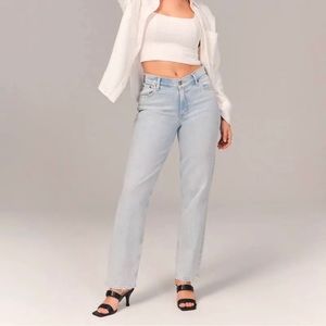 Women's Abercrombie & Fitch 90s Straight Jean Ultra High Rise